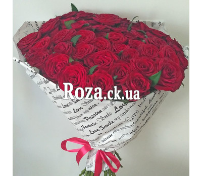 Large bouquet of roses in Cherkassy 2