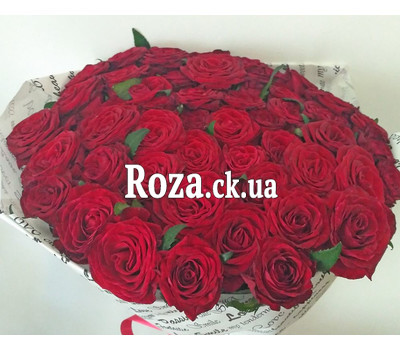 Large bouquet of roses in Cherkassy 3