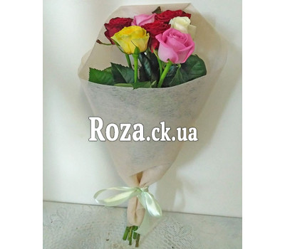 Bouquet of 7 roses 4