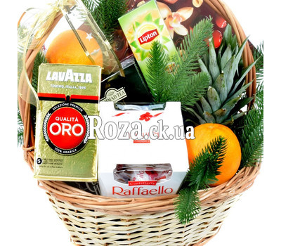 The basket is New Year's gift 1