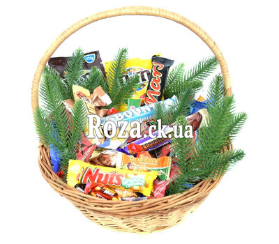 Basket of sweets for the New Year