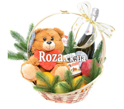 Gift basket for New Year