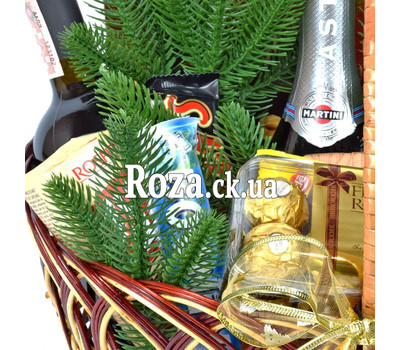 New Year's gift basket 1