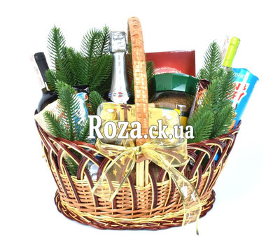 New Year's gift basket