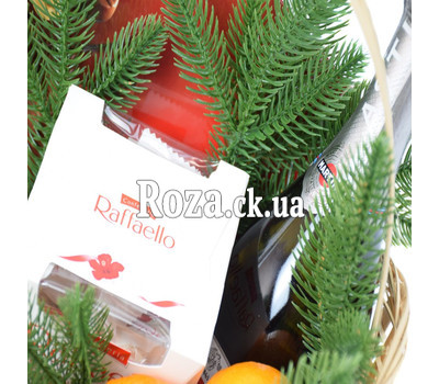 Christmas Gift Basket with Martini Asti 2