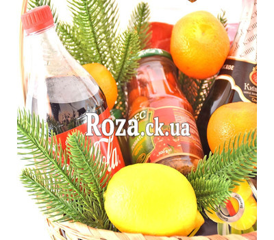 Champagne Christmas Gift Basket 2