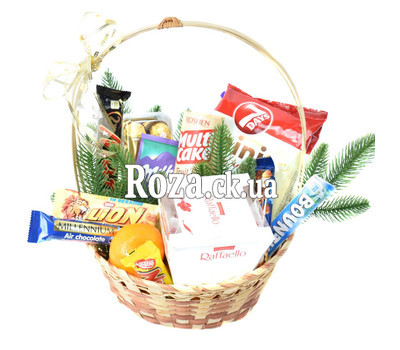 Sweet basket for the New Year