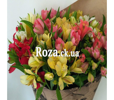 Glorious bouquet of alstroemerias 2
