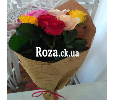 Bouquet of 7 roses 8
