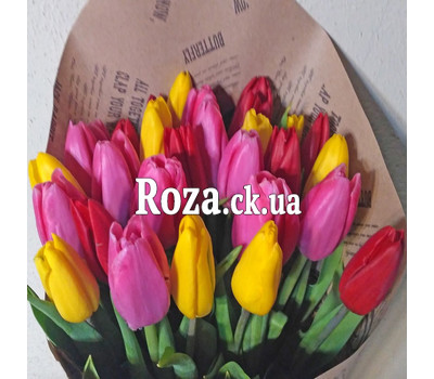 Bouquet of 25 Tulips - 2