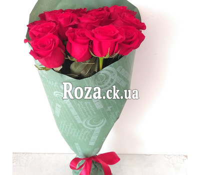 Bouquet of red roses in Cherkasy - 3