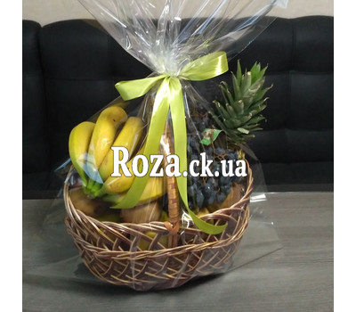 Fruit basket with pineapple 1