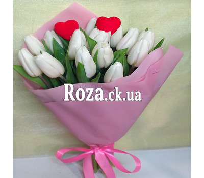 25 tulips with hearts 1