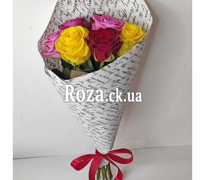 Bouquet of 7 roses 9