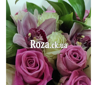 Bouquet of roses and orchids 3