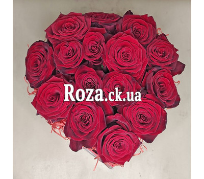 Flowers in the form of heart 2