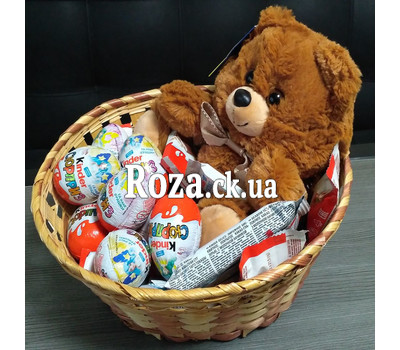 Кошик з кіндерами і Ведмедиком 7