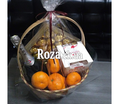 Gift basket with citrus 3