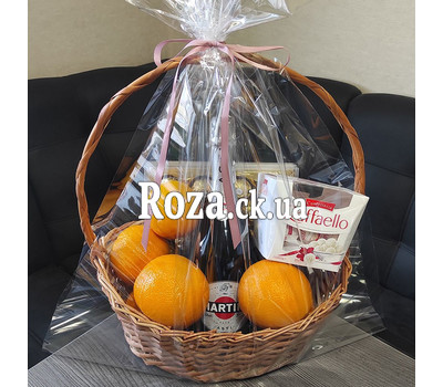 Gift basket with citrus 3