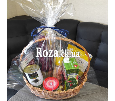 Подарочная продуктовая корзина для мужчины - вид 1