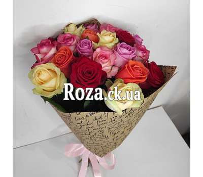 Magnificent bouquet of roses 12