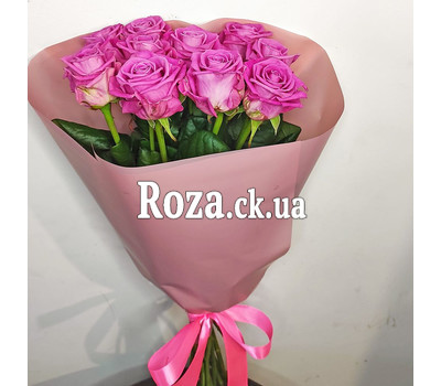 11 pink roses in paper 3