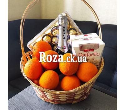 Gift basket with citrus 4