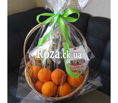 Gift basket with citrus 5