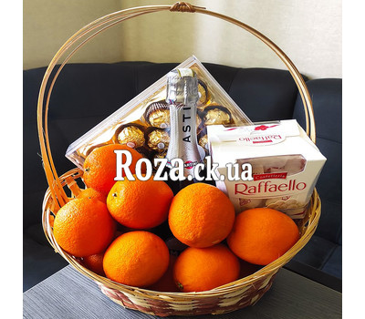 Gift basket with citrus 6