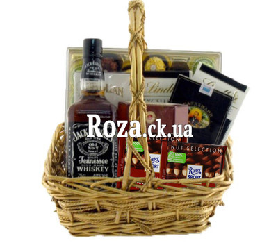 Gift basket for a man